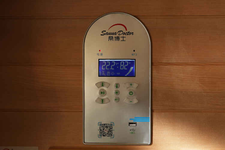 सौना रूम म्यूजिक प्लेयर के लिए उपयोगकर्ता मैनुअल (यूएसबी/ब्लूटूथ संस्करण)