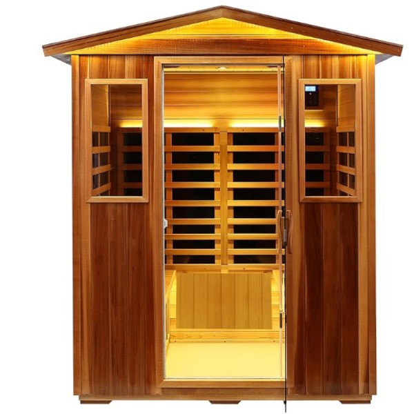 Outdoor sauna for 4-6 people